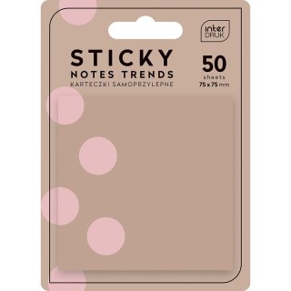 Zakładki indeksujące TRENDS 75X75 [mm:] 75x75 Interdruk (5902277327185)