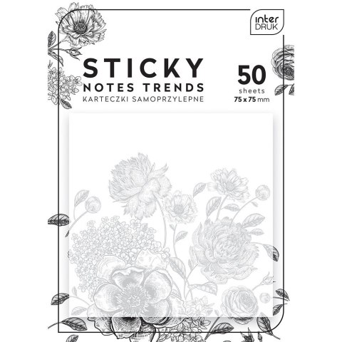 Zakładki indeksujące TRENDS 75X75 [mm:] 75x75 Interdruk (5902277327185)