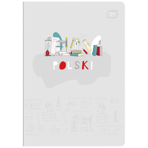 Zeszyt tematyczny A5 60k. 70g linia Interdruk (ZE60#POLFSC)