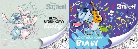 Blok rysunkowy Stitch A4 biały 20k Beniamin (0415)