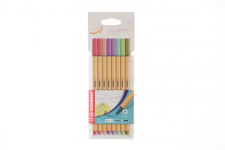 Cienkopis wkład mix 0,4mm 8kol. Stabilo (88/8-04)