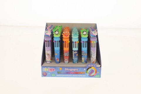 Długopis standardowy 6930518946481 wkład mix Strigo (SSC167)