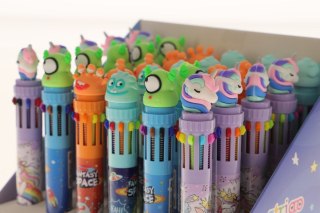 Długopis standardowy 6930518946481 wkład mix Strigo (SSC167)