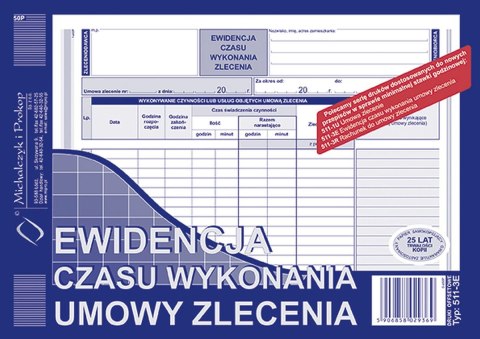 Druk offsetowy A5 O pap. 40k. Michalczyk i Prokop (511-3E)