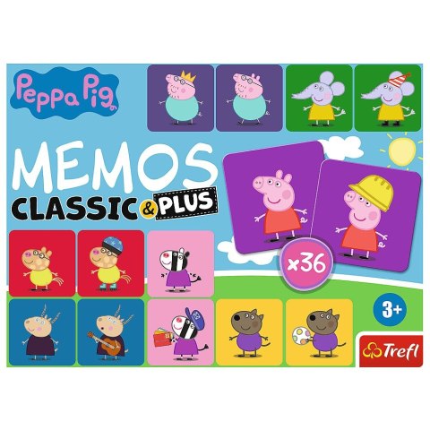 Gra pamięciowa Psi Patrol Memos Classic & Plus, Paw Patrol Trefl (02269)
