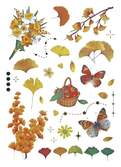 Naklejka (nalepka) Craft-Fun Series Naklejki foliowe 8 plansz Titanum (25YZ008)