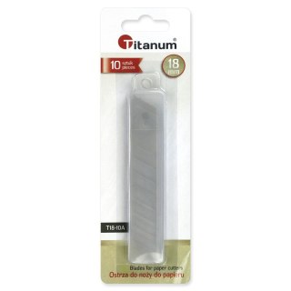 Ostrza do noży ostrza do noży 18mm Titanum (T18-10A)