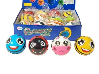 Piłeczka 6,3cm, piankowa, dobrze odbijająca się Adar (613898)