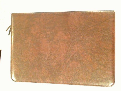 Teczka konferencyjna A4 BUSINESS bez rączki koniakowy ekoskóra [mm:] 360x260 Jan-Pol Bis (AK-03N)