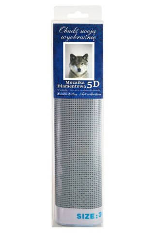 Zestaw kreatywny Diamentowa mozaika 30x40cm Wilk 3 Flamingo Line (TE3325-01)
