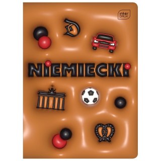 Zeszyt tematyczny A5 HYBRID +pigułka wiedzy 60k. 70g krata Interdruk