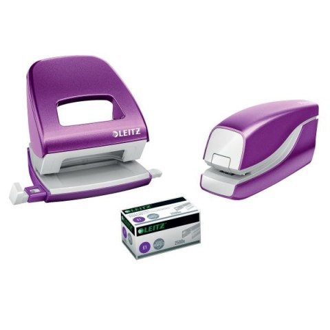 Zszywacz elektryczny Wow fioletowy 10k. plastik Leitz (55661062)