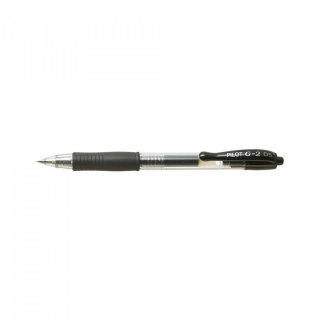 Długopis żelowy G2 wkład czarny 0,25mm Pilot (PIBLG2-B-BOX-20)