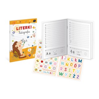 Kolorowanka so kaligrafii A4/16 Interdruk (z naklejkami)