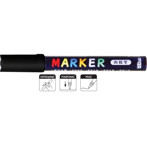 Marker permanentny wkład czarny M&G (MG APL900-9)