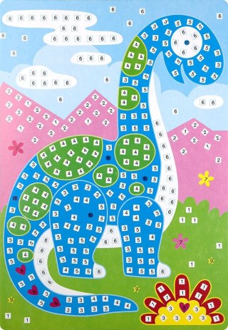 Mozaika standard DINOZAUR Fun&Joy (FJBEVA805)