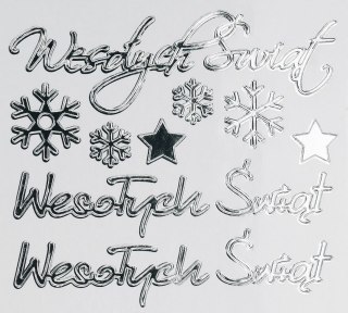 Naklejka (nalepka) Craft-Fun Series Naklejki Wesołych Świąt Titanum (24XQ0524-4)