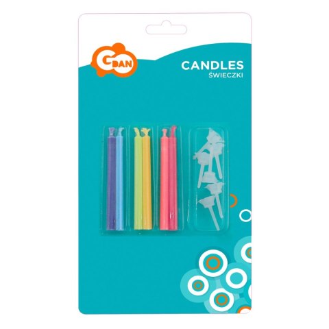 Świeczka ozdobna cyferka z brokatem 3 Godan (SZ101007/3)