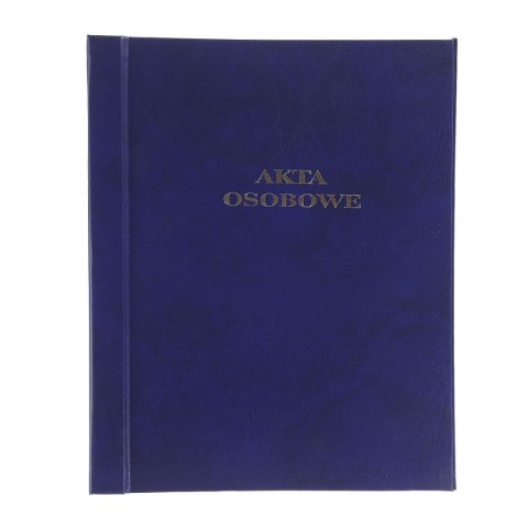 Teczka do akt osobowych A4 granatowy karton pokryty folią Barbara (1822001)