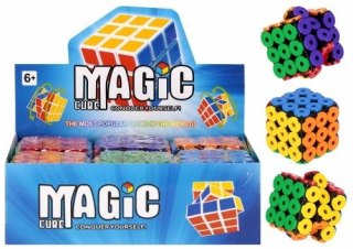 Układanka kostka magiczna guzik 6x6x6 Mega Creative (553093)