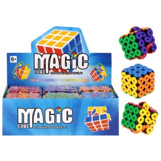 Układanka kostka magiczna guzik 6x6x6 Mega Creative (553093)