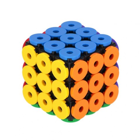 Układanka kostka magiczna guzik 6x6x6 Mega Creative (553093)