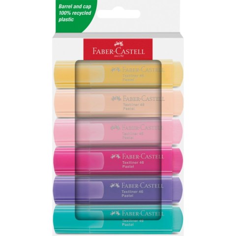 Zakreślacz 6 kol. Faber Castell (254656 FC)