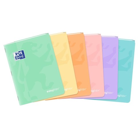 Zeszyt A5 EASYBOOK PASTEL 60k. 90g linia Oxford (400161236)