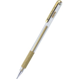 Długopis żelowy wkład złoty 0,8mm Pentel