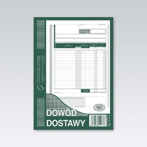 Druk samokopiujący A5 Dowód dostawy 80k. Michalczyk i Prokop (315-3)