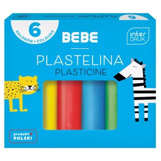 Plastelina 6 kol. BB KIDS 5902277329844 mix Noster (6k)