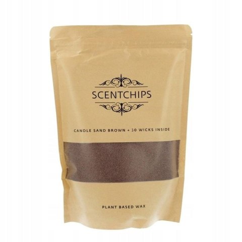 Świeca Piasek do świec brązowy 500gr brudny róż Pavoncella (8716516204338)