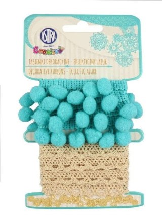 Taśma ozdobna elektryczna lazur lazurowy Creatinio (335121018)