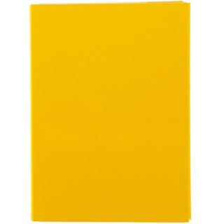 Teczka z szerokim grzbietem na rzep A4 żółty VauPe (323/08)