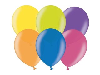 Balon gumowy metalizowany 100 szt mix Partydeco