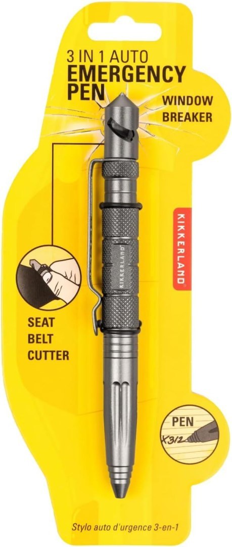 Długopis wielofunkcyjny automatyczny awaryjny 3w1 Argo (CD691)