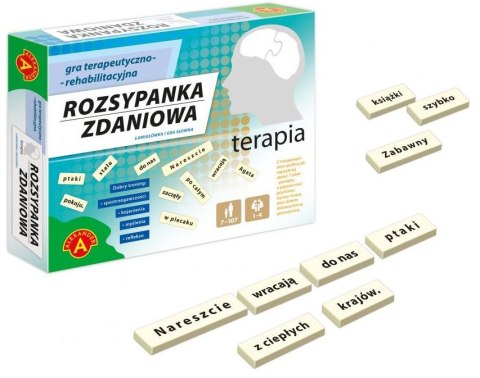 Gra logiczna TERAPIA Rozsypanka zdaniowa Alexander