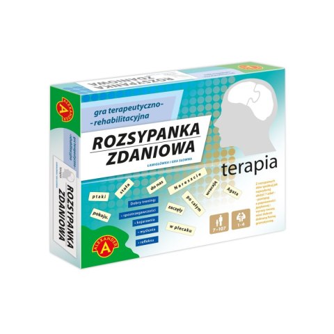 Gra logiczna TERAPIA Rozsypanka zdaniowa Alexander