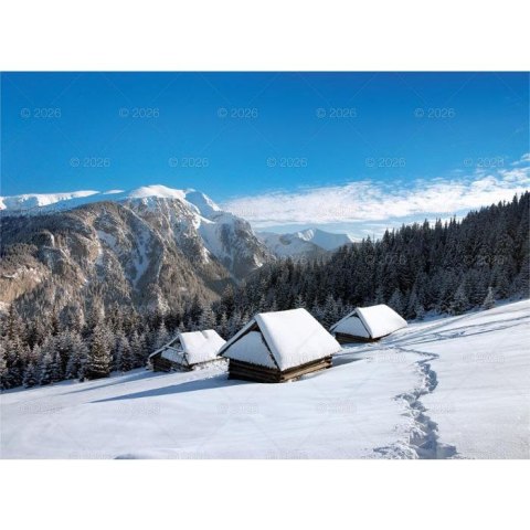 Kalendarz ścienny PEJZAŻE TATRZAŃSKIE 13-planszowe 2024 320mm x 470mm Lucrum (RW05)