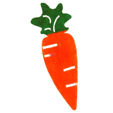 Ozdoba filcowa Craft-Fun Series Marchewki samoprzylepne Titanum (2324011)