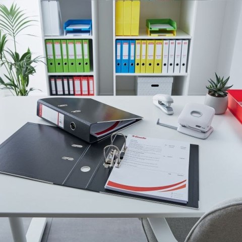 Segregator dźwigniowy No.1 Power A4 75mm czarny Esselte (811370)