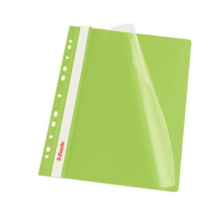 Skoroszyt A4 zielony folia Esselte (13587)
