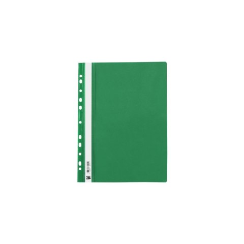 Skoroszyt A4 sztywny zawieszany zielony zielony PVC PCW 160mic. 150g Tres (SKWA4/ZIE)