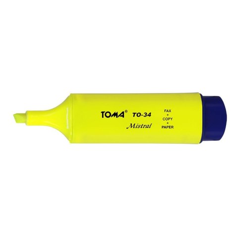 Zakreślacz wkład żółty 1,0-5,0mm Toma (TO-334 0 2)