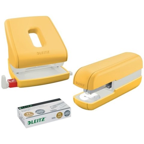 Zszywacz Cosy żółty 30k (55670019) Leitz