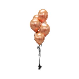 Balon gumowy Beauty&Charm, platynowe 7 szt. miedziana 300mm 12cal Godan (CB-7LMI)