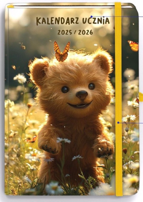 Kalendarz książkowy (terminarz) UCZNIA MIŚ B6 Antra (2025/2026)