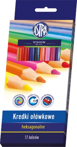 Kredki ołówkowe 24 kol. Astra (312112001)