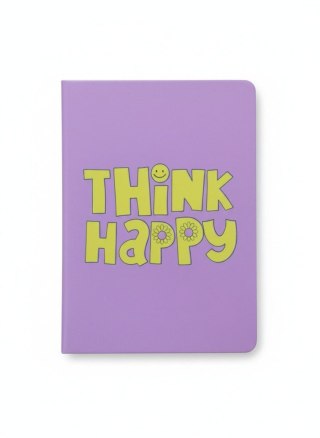 Notes (notatnik) A4 THINK HAPPY.. A5/96 = 96k. linia Sadpex (110034)