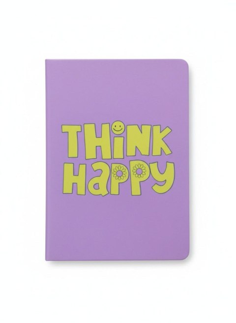 Notes (notatnik) A4 THINK HAPPY.. A5/96 = 96k. linia Sadpex (110034)